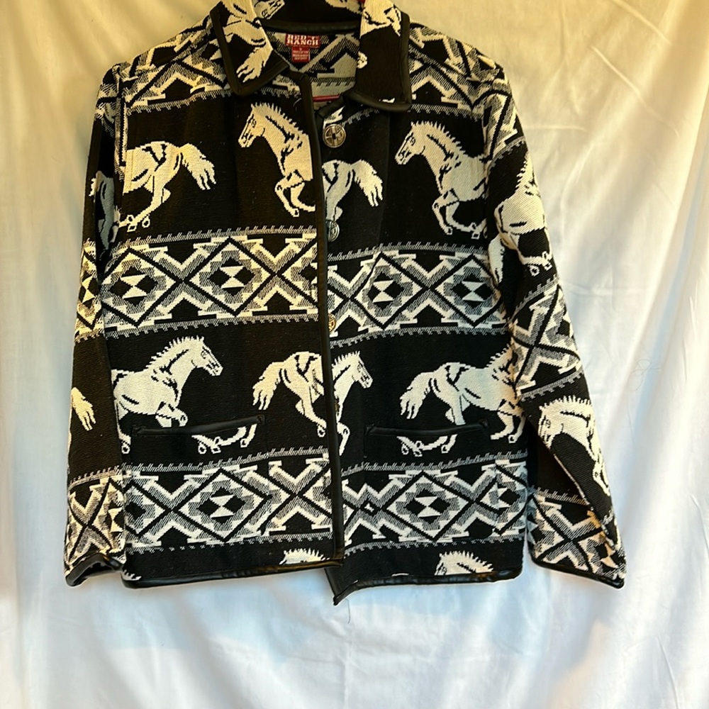 Red Ranch Horse Jacket
